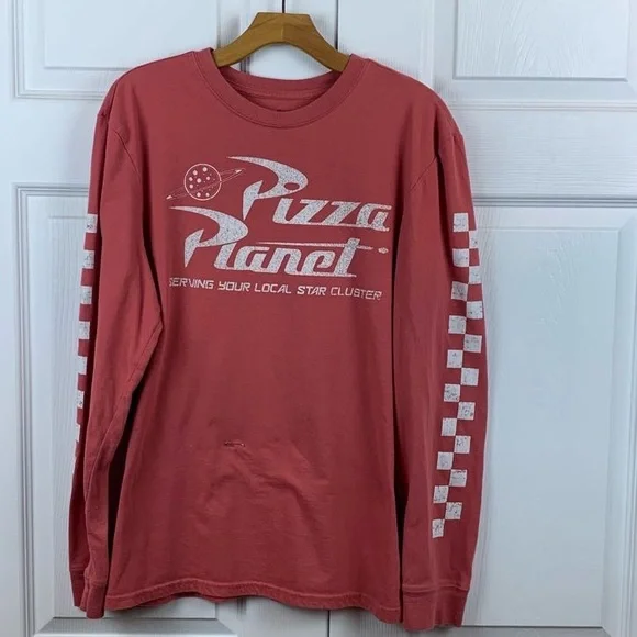 Disney Toy Story Pizza Planet long sleeve tee shirt - Picture 6 of 7